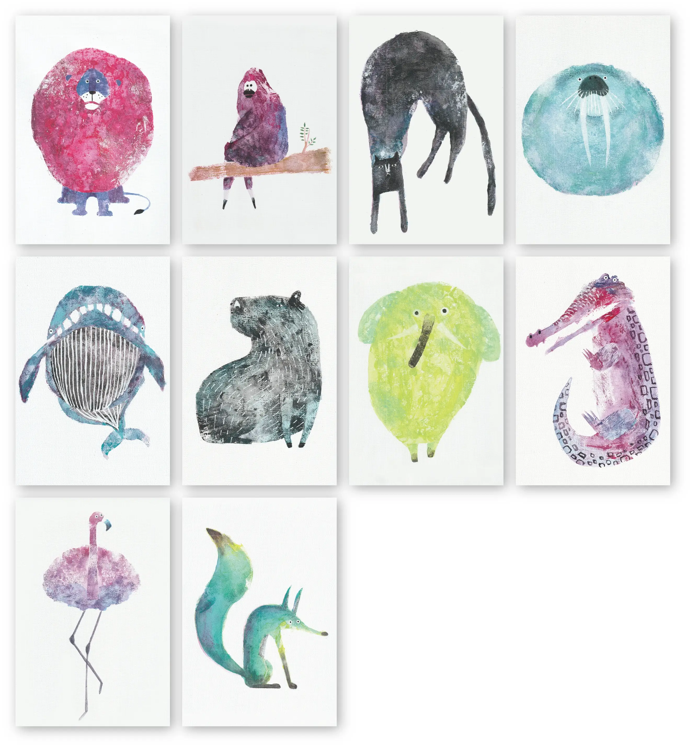 Postcard Set (10 pieces)