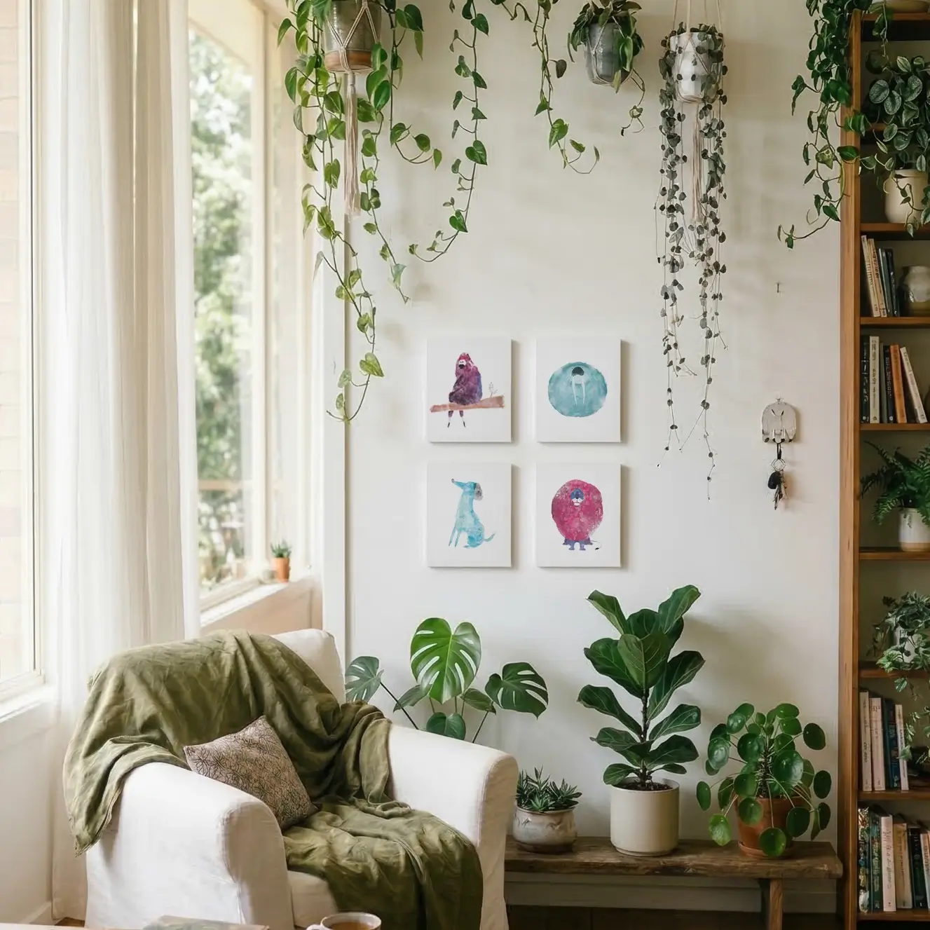 F3号キャンバスの配置イメージ